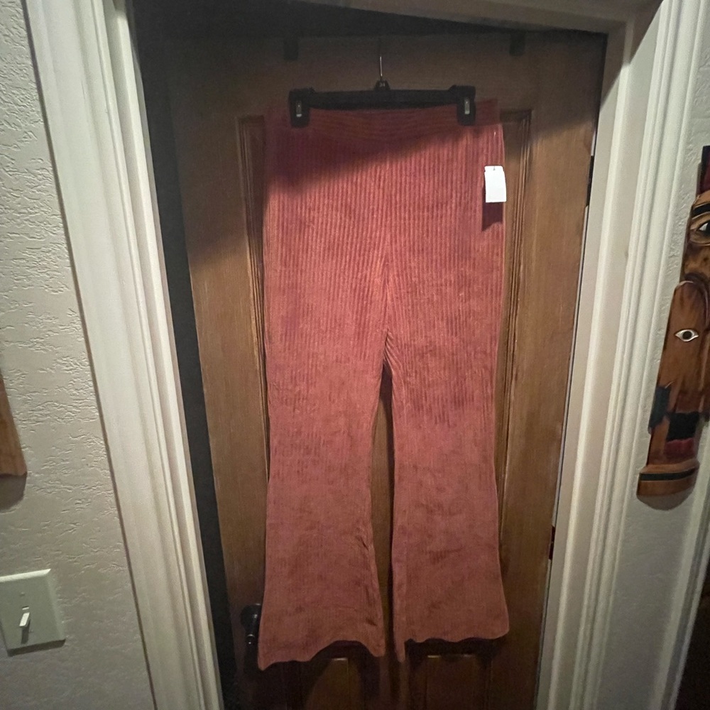 Double Zero Corduroy Looking Bell Bottom Pants - image 1